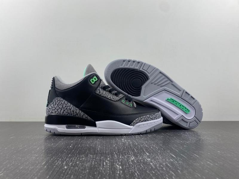 Air Jordan 3 Green Glow